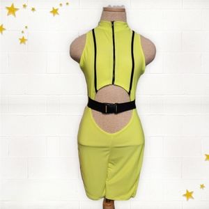 Buckled Neon Jumper
